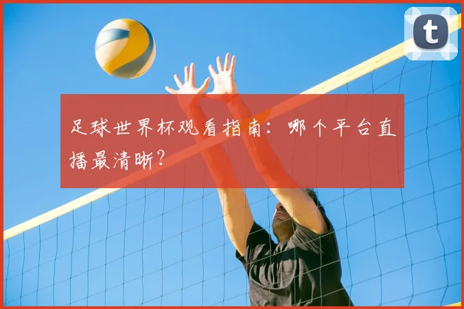 足球世界杯观看指南：哪个平台直播最清晰？